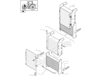 Condensador NEW HOLLAND