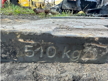 Recambio para Cosechadora de forraje Claas Jaguar 970 - dodatkowy obciążnik balast 0024058531: foto 2
