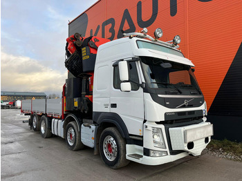 Cabeza tractora Volvo FM 500 8x2*6 COMBI / EXTENDABLE PLATFORM + TRACTOR / PK65002 + JIB + WINCH / PLATFORM L=6498 mm: foto 4
