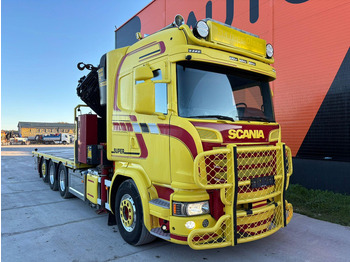 Camión caja abierta, Camión grúa Scania G 490 8x4*4 PK 65002 SH / JIB CONNECTION / PLATFORM L=6301-7499 mm: foto 4