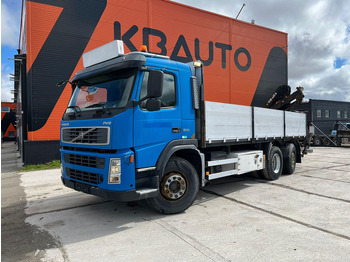 Camión caja abierta, Camión grúa Volvo FM 9 300 6x2*4 HIAB 085D-3 / PLATFORM L=6320 mm: foto 2