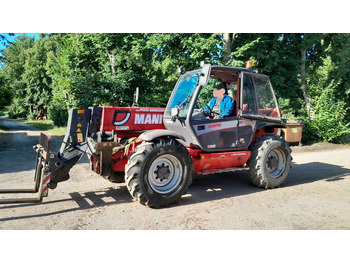 Cargadora de ruedas telescópica MANITOU MT 1235