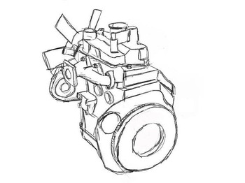 Motor ISUZU