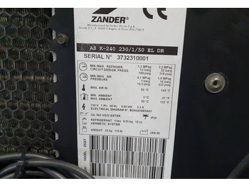 Compresor de aire OSUSZACZ ZIĘBNICZY ZANDER ARCTIC STAR 4m3: foto 3