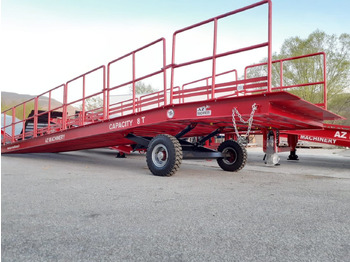 Rampa de carga nuevo AZ RAMP-EASY XL-8-RL . Mobil Loading Ramp  WIDE With Level Off, 8 t Capacity: foto 2