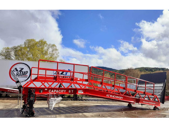 Rampa de carga nuevo Loading Ramp with with hydraulic tilting bridge -  AZ RAMP - STAR-RL- 20T. 20 ton capacity: foto 3