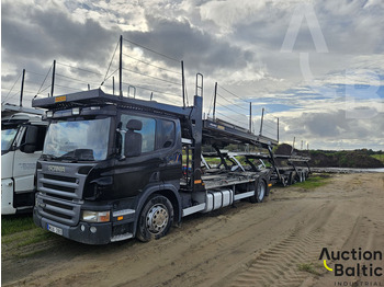 Camión portavehículos SCANIA P 420