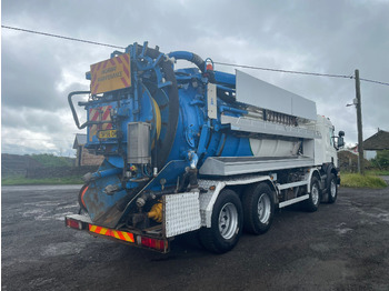 Limpieza de alcantarillado Scania P420 JHL combi tanker recykler: foto 3
