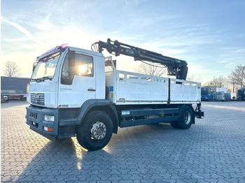 Camión caja abierta, Camión grúa MAN LE 18.280 Pritsche mit HIAB 133 K PRO/HIPRO Kran: foto 2 Camión caja abierta, Camión grúa MAN LE 18.280 Pritsche mit HIAB 133 K PRO/HIPRO Kran: foto 2