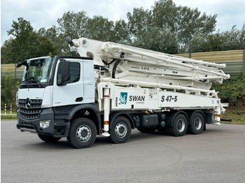Camión bomba de hormigón MERCEDES-BENZ Arocs 4142