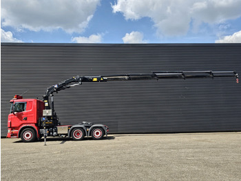 Cabeza tractora Scania G 440 A 6X2*4 / HMF 24 t/m CRANE / KRAN: foto 3