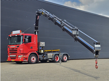 Cabeza tractora Scania G 440 A 6X2*4 / HMF 24 t/m CRANE / KRAN: foto 4