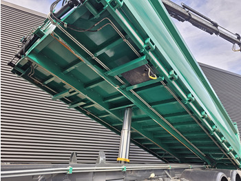 Camión volquete, Camión grúa Mercedes-Benz AROCS 4145 / 8X6 / TIPPER + HMF CRANE: foto 5