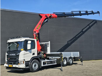 Camión caja abierta SCANIA P 410