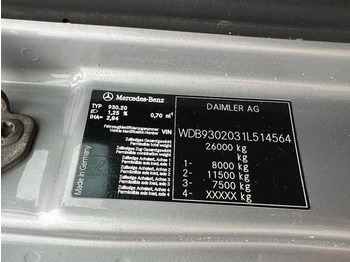 Camión multibasculante Mercedes-Benz 2541 6X2 Retarder VDL Abroller: foto 3