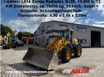 Cargadora de ruedas LIEBHERR L 514 Stereo