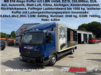 Camión caja cerrada MERCEDES-BENZ Atego 818