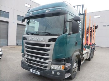 Camión forestal SCANIA G 450