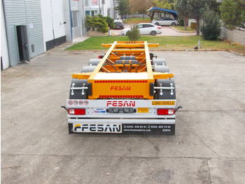 Semirremolque portacontenedore/ Intercambiable para transporte de contenedores nuevo Fesan CONTAINER CARRIER CHASSIS 20 FEET, 30 FEET, 40 FEET, 40 FEET HC: foto 4