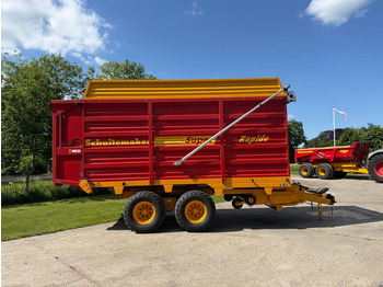 Maquinaria agrícola Schuitemaker Rapide 125 S Afdeksysteem nieuwe rotor ladewagen: foto 2