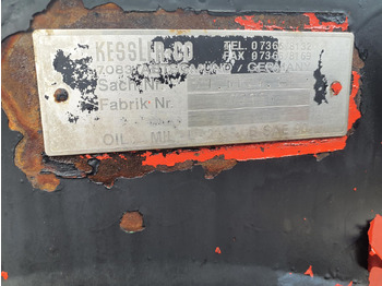 Eje y piezas para Autogrúa Liebherr LTM 1050 axle 1: foto 5