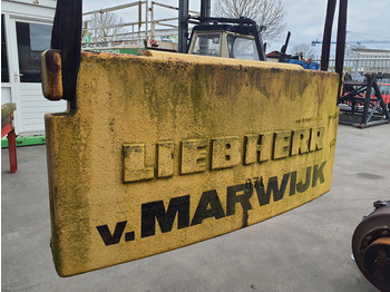 Contrapeso LIEBHERR