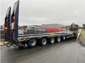 Remolque góndola rebajadas HRD 7 akslet - 84 ton blokvogn med ramper: foto 2