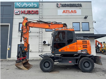 Excavadora de ruedas DOOSAN DX165W