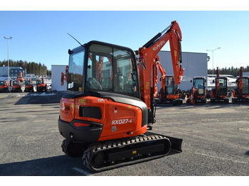 Miniexcavadora nuevo Kubota KX027-4 UUSI, TAKUU 24KK: foto 4