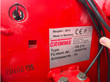 Cosechadora Grimme GB 215: foto 2 Cosechadora Grimme GB 215: foto 2