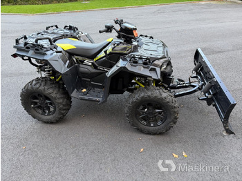 Cuadrimoto ATV Polaris Sportsman XP 1000 S med snöblad: foto 4