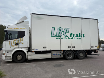 Camión caja cerrada SCANIA R 520