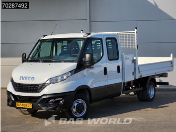 Furgoneta basculante Iveco Daily 35C16 3.0L Kipper met Kist Dubbel Cabine Dubbellucht 3,5t Trekhaak Navi Airco Cruise Camera Euro6 Tipper Benne Kieper 2m3 Airco: foto 3
