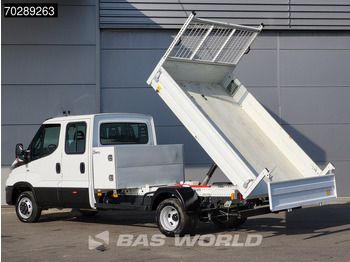 Furgoneta caja abierta Iveco Daily 35C16 3.0L Open Laadbak met Kist Dubbel Cabine Dubbellucht 3,5t Trekhaak Navi Airco Cruise Camera Euro6 Pritsche Pickup Open Box: foto 2