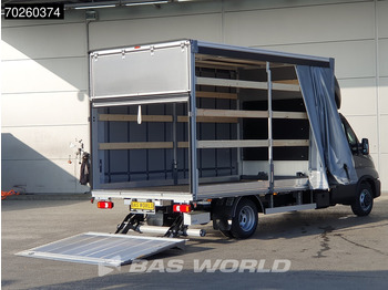 Furgoneta con lona nuevo Iveco Daily 35C21 3.0L Automaat Schuifzeilen met Laadklep ACC LED Bakwagen Schuifzeil Zeilen Koffer Meubelbak Plane 22m3 Airco: foto 3