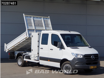 Furgoneta basculante Mercedes-Benz Sprinter 514 CDI Kipper met Kist Dubbel Cabine Dubbellucht 3,5t Trekhaak Airco Cruise Euro6 Tipper Benne Kieper 2m3 Airco Trekhaak Cruise: foto 3