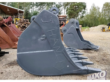 Implemento para Maquinaria de construcción Łyżka 145cm do koparki Miller fi 80: foto 2