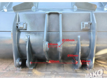 Implemento para Maquinaria de construcción Łyżka 320cm do ładowarki 4,5m³ Volvo Liebherr CAT Komatsu: foto 5 Implemento para Maquinaria de construcción Łyżka 320cm do ładowarki 4,5m³ Volvo Liebherr CAT Komatsu: foto 5