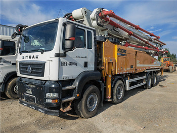 Camión bomba de hormigón XCMG Official Hb67V 2020 Year Heavy Duty 67m Used Concrete Pump Truck for Sale: foto 2