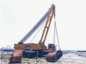 Grúa sobre orugas XCMG Official Hydraulic Lifting Crawler Crane XGC650 650 Used Mobile Crane Price For Sale: foto 3