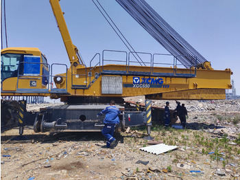 Grúa sobre orugas XCMG Official Hydraulic Lifting Crawler Crane XGC650 650 Used Mobile Crane Price For Sale: foto 2