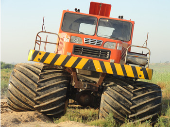 Equipo de apoyo en tierra Amphibious truck Swamp truck  Used for: swamps, beaches, rivers, wetland material transportation, rescue and oil exploration: foto 2