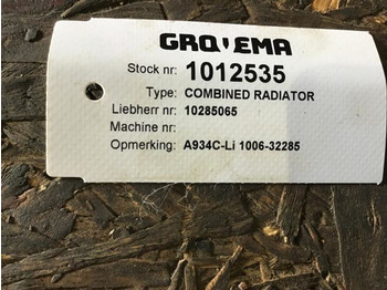 Radiador Liebherr Combined Radiator: foto 4