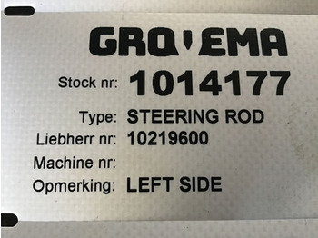 Dirección Liebherr Steering Rod Left: foto 5