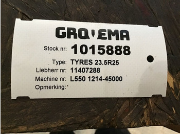 Neumáticos y llantas Liebherr Tires 23,5R25: foto 4