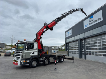 Camión grúa SCANIA G480 8x4 SZM/Pritsche Fassi 950: foto 5