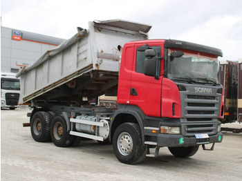Camión volquete Scania R 420 CB 6X4 ,THREE-SIDED,EURO 4,RETARDER,13m³: foto 2