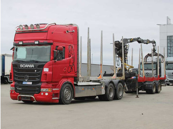 Camión forestal SCANIA R 480