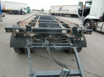 Remolque multilift/ Portacontenedores de cadenas Gföllner Abrollanhänger AP 140C 2-achsig: foto 2