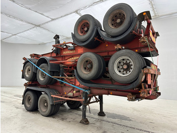 Semirremolque portacontenedore/ Intercambiable Van Hool Stack 4 x skelet 20 ft: foto 3 Semirremolque portacontenedore/ Intercambiable Van Hool Stack 4 x skelet 20 ft: foto 3